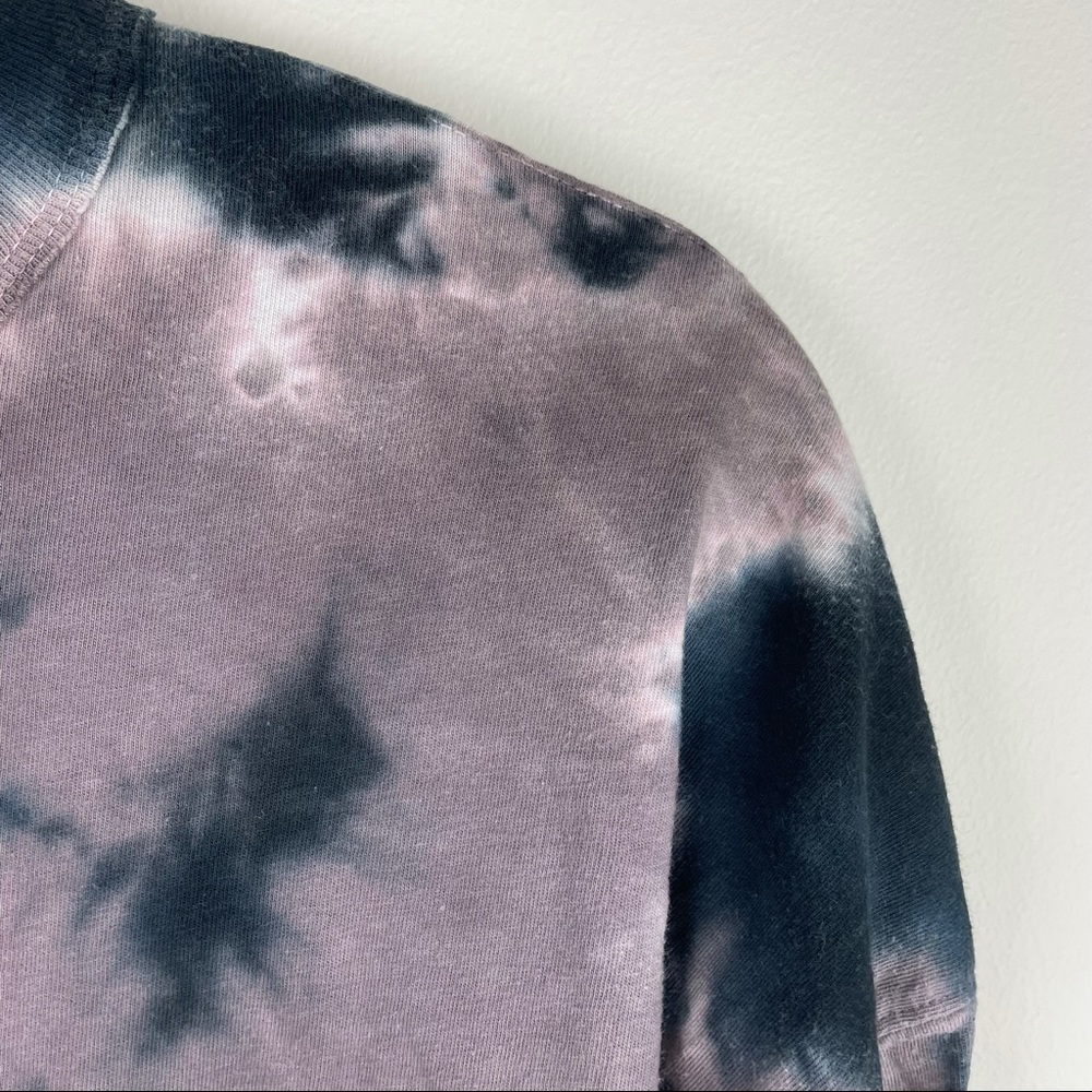 We The Free Oversized Tie Dye Crew Neck long Sleeve Top Size XS - Picture 4 of 8